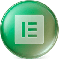 Logo elementor vidrio 3d min